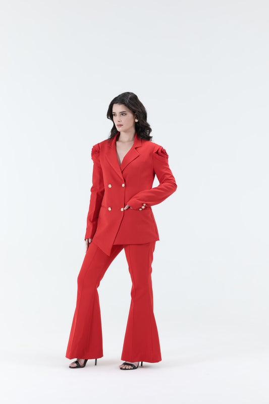 Andrea Rose Blazer & Bell Bottom  Co-ord Set