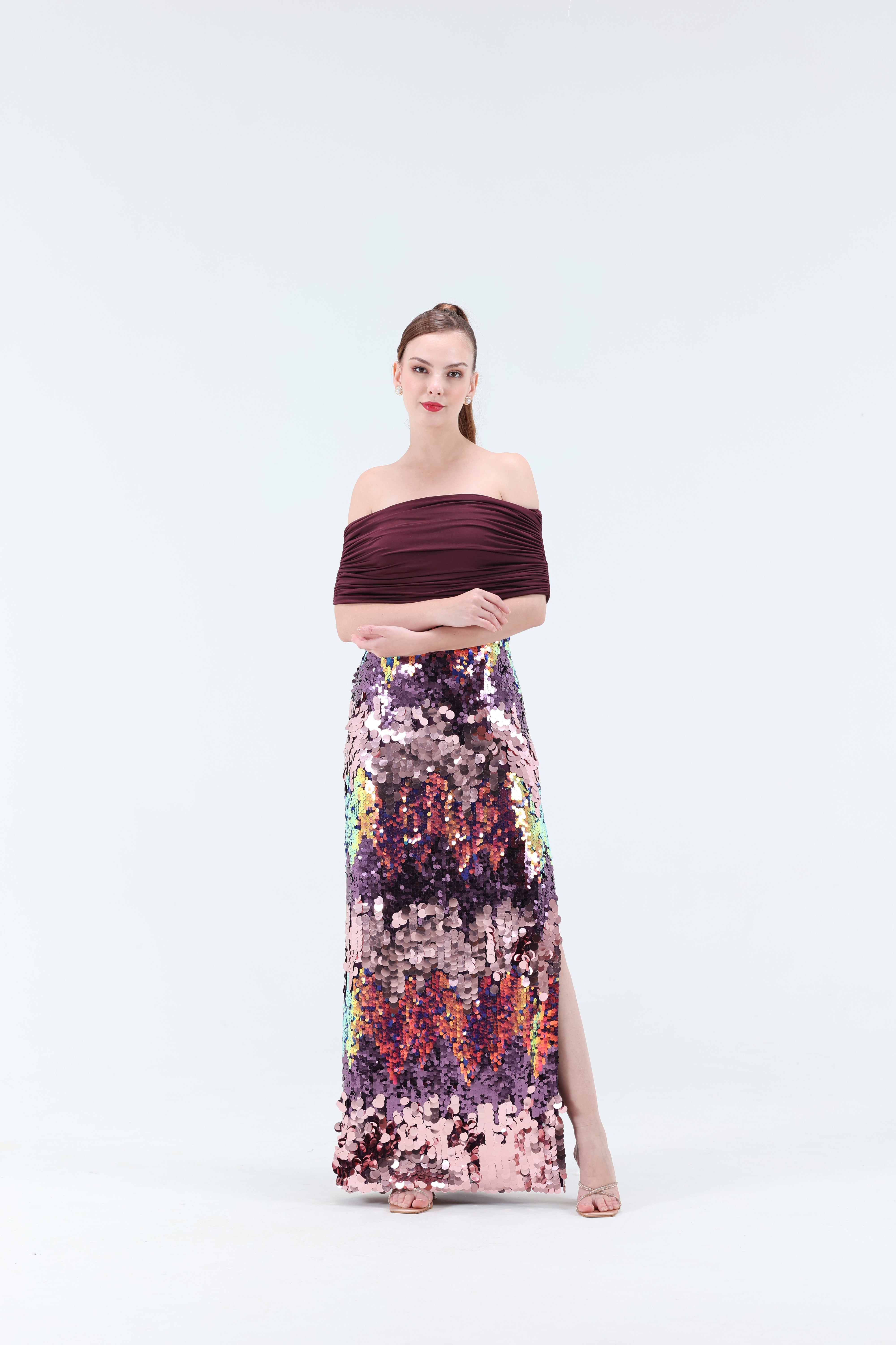 Mini Party Dress for Women Halter Neck Floral Sequin Mini Dress Xaya Mini Party Dress for Women Halter Neck Floral Sequin Mini Dress Xaya