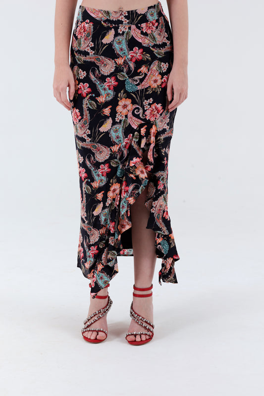 Margot Ruffle Skirt