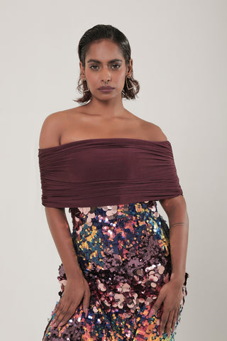 Aurora Mermaid Maxi Dress