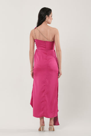 Prudence Midi With Chain Detailing Midi Dress