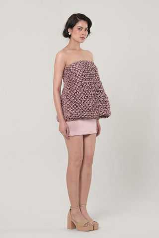 Lucie Textured Mini Dress