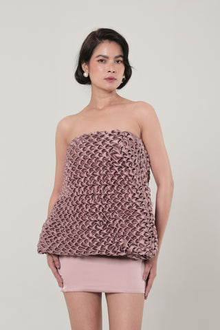 Lucie Textured Mini Dress
