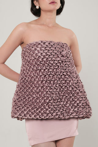 Lucie Textured Mini Dress