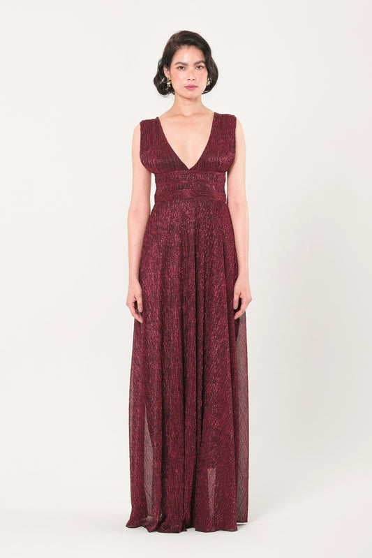 Victoire Flared Maxi Dress