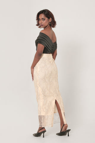 Anna Top & Midi Skirt Co-ord Set