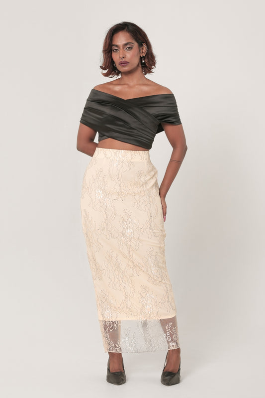 Anna Top & Midi Skirt Co-ord Set