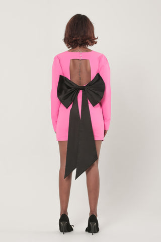 Diana Bow Mini Dress