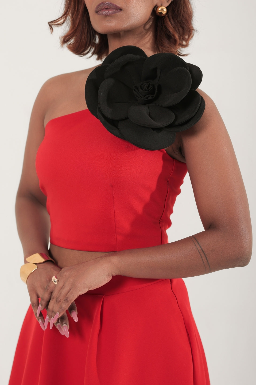 Andrea Flower Top