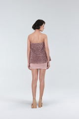Lucie Textured Mini Dress