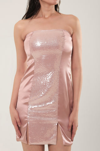 Astrid Sequins Mini Dress