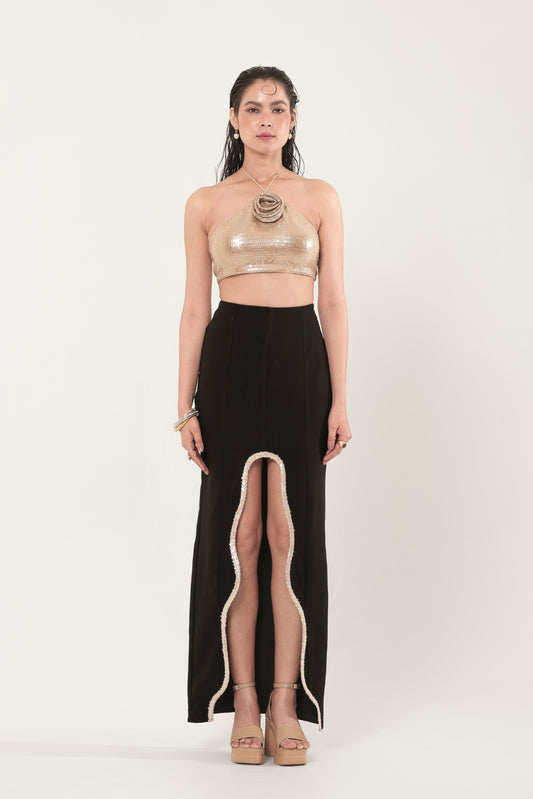 Astrid Sequins Maxi Bottom