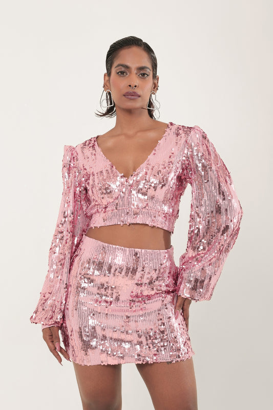 Emily Sequins Top