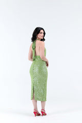 Eloise Sequins Midi Dress
