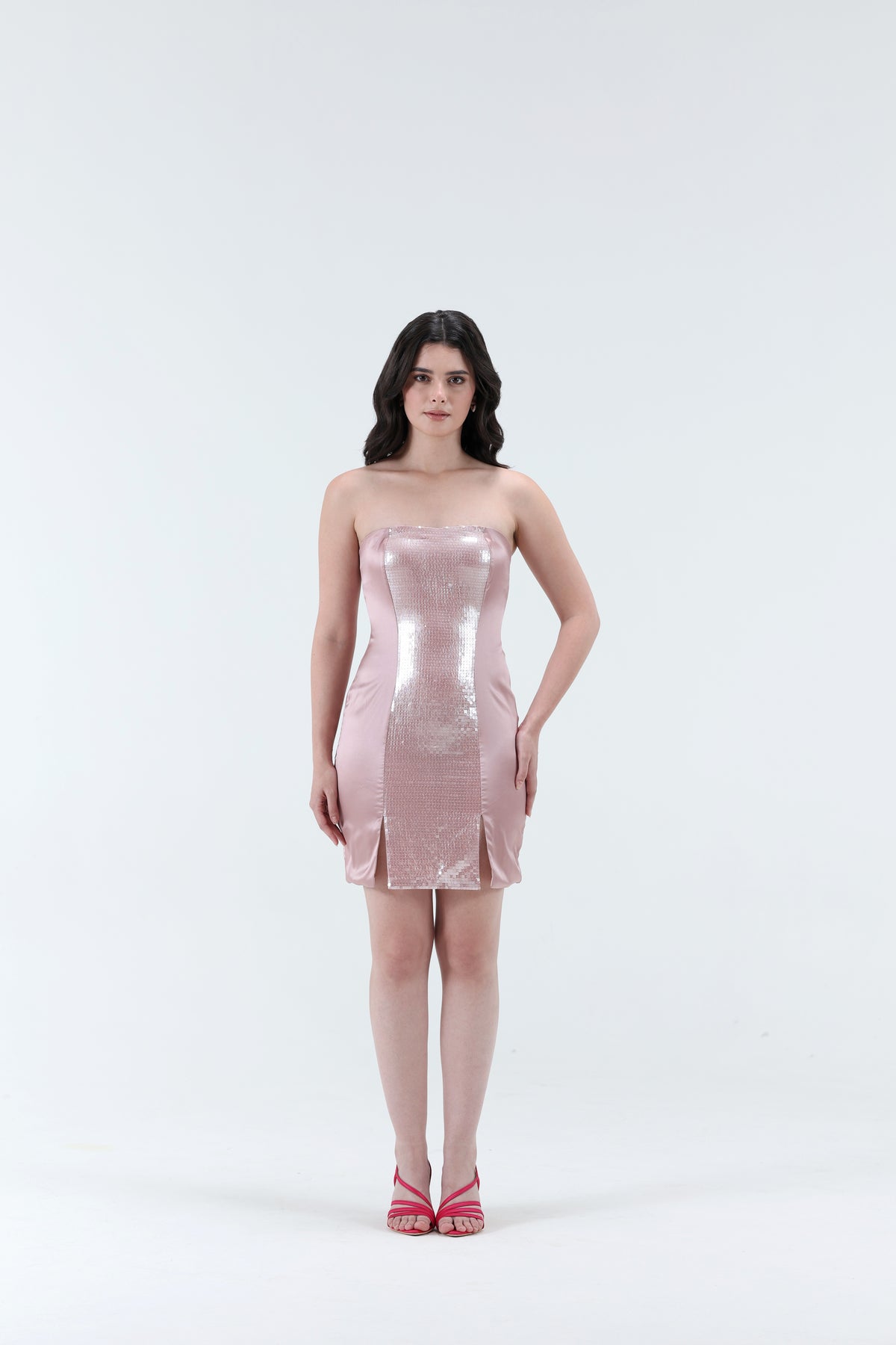 Astrid Sequins Mini Dress