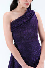 Helene Ruffle Mini Dress