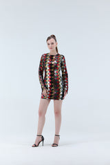 Luce Shell Mini Dress