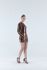 Luce Shell Mini Dress