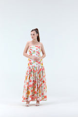 Gladys Off shoulder Maxi Dress