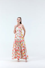 Gladys Off shoulder Maxi Dress