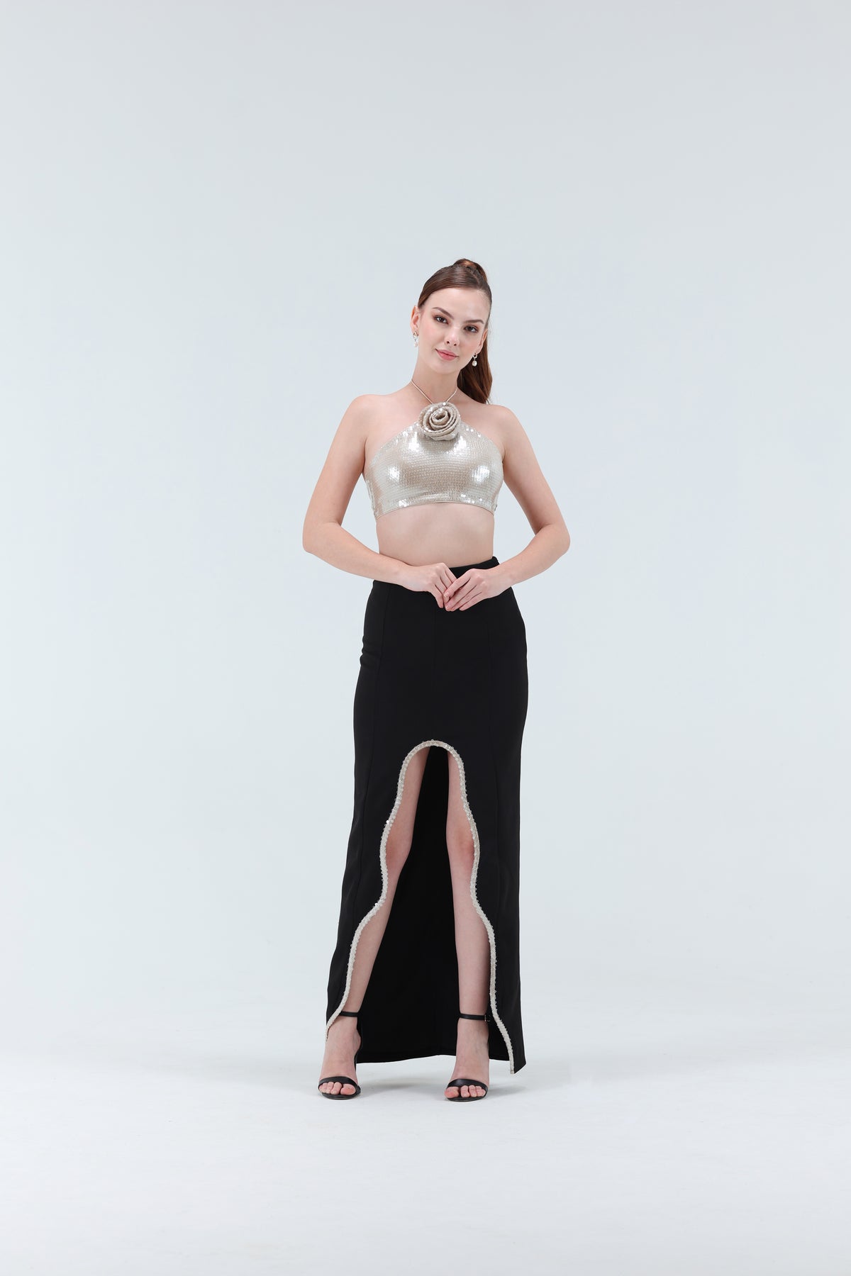 Astrid Sequins Maxi Bottom