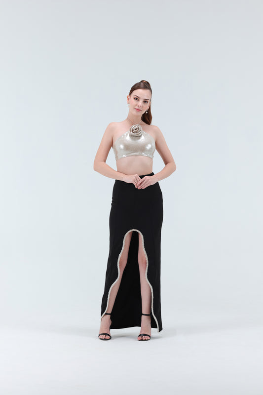 Astrid Sequins Maxi Bottom