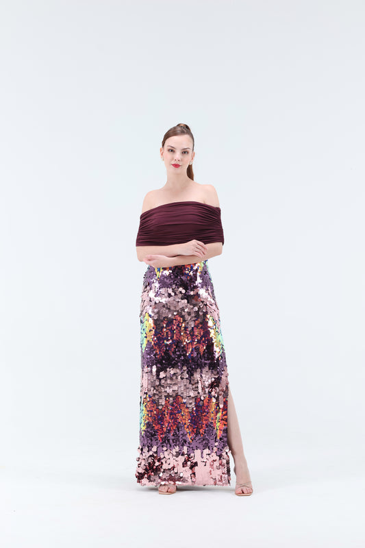 Aurora Mermaid Maxi Dress
