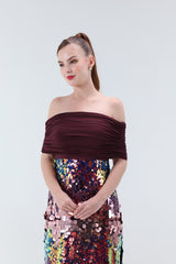 Aurora Mermaid Maxi Dress