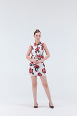 Florence Textured Vest & Mini  Co-ord Set