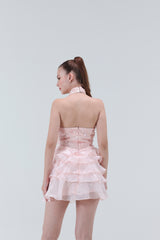 Amor Mini Floral Sequence Dress