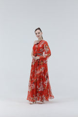 Naila One Shoulder Maxi Dress