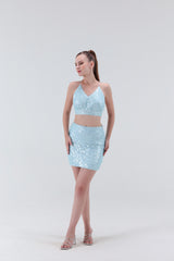 Tiara Sequence Skirt and top