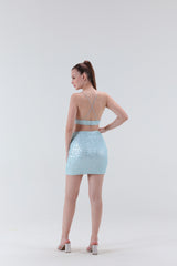 Tiara Sequence Skirt and top