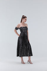 Heidi Off Shoulder Midi Dress