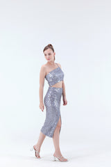 Eva Crop Top & Midi Skirt