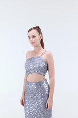 Eva Crop Top & Midi Skirt