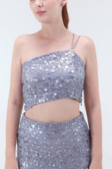 Eva Crop Top & Midi Skirt