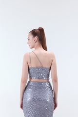 Eva Crop Top & Midi Skirt