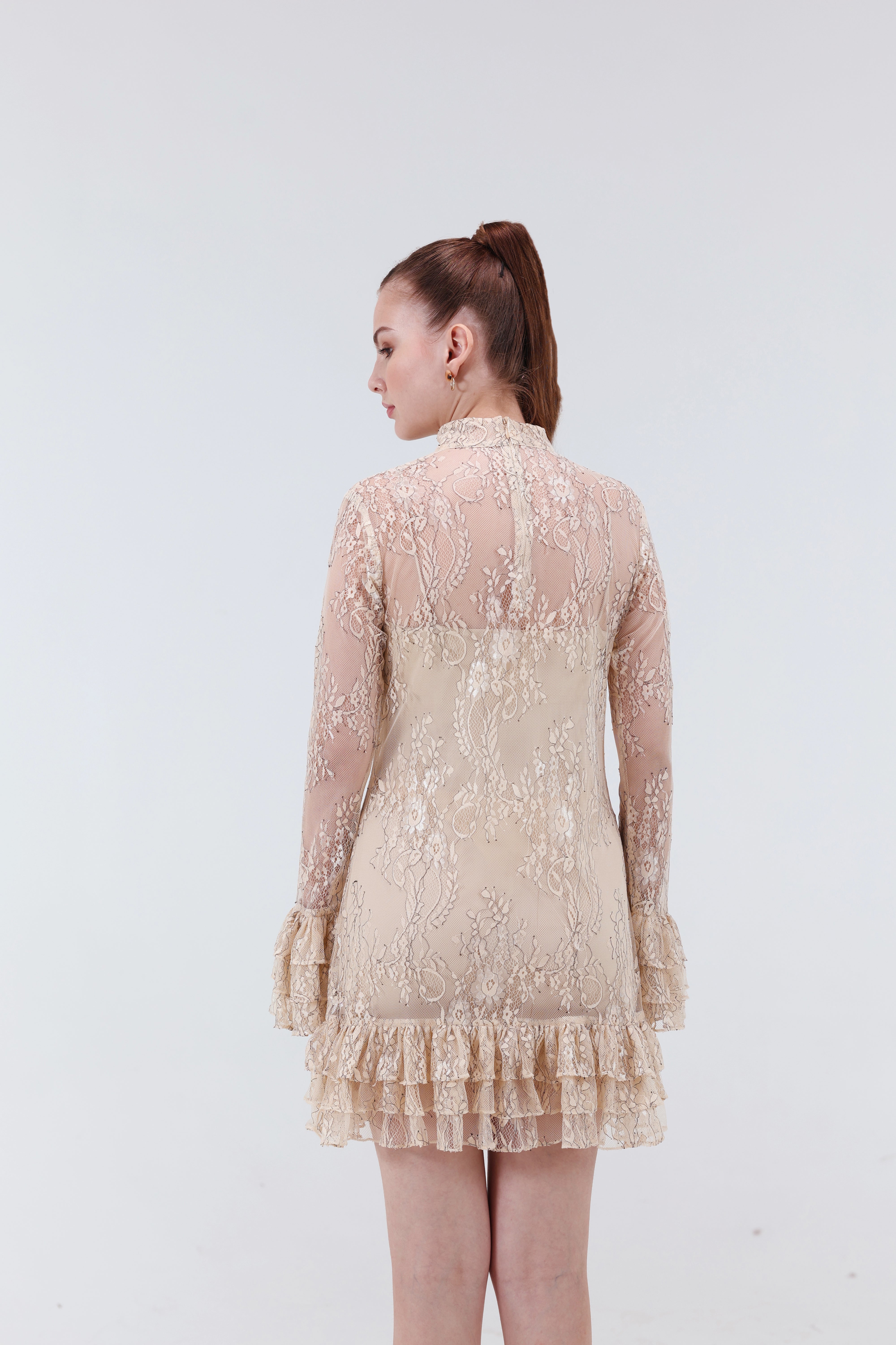 angelica lace cover up dress ANGELICA one strap maxi /cover Up GoldBarr, LLC