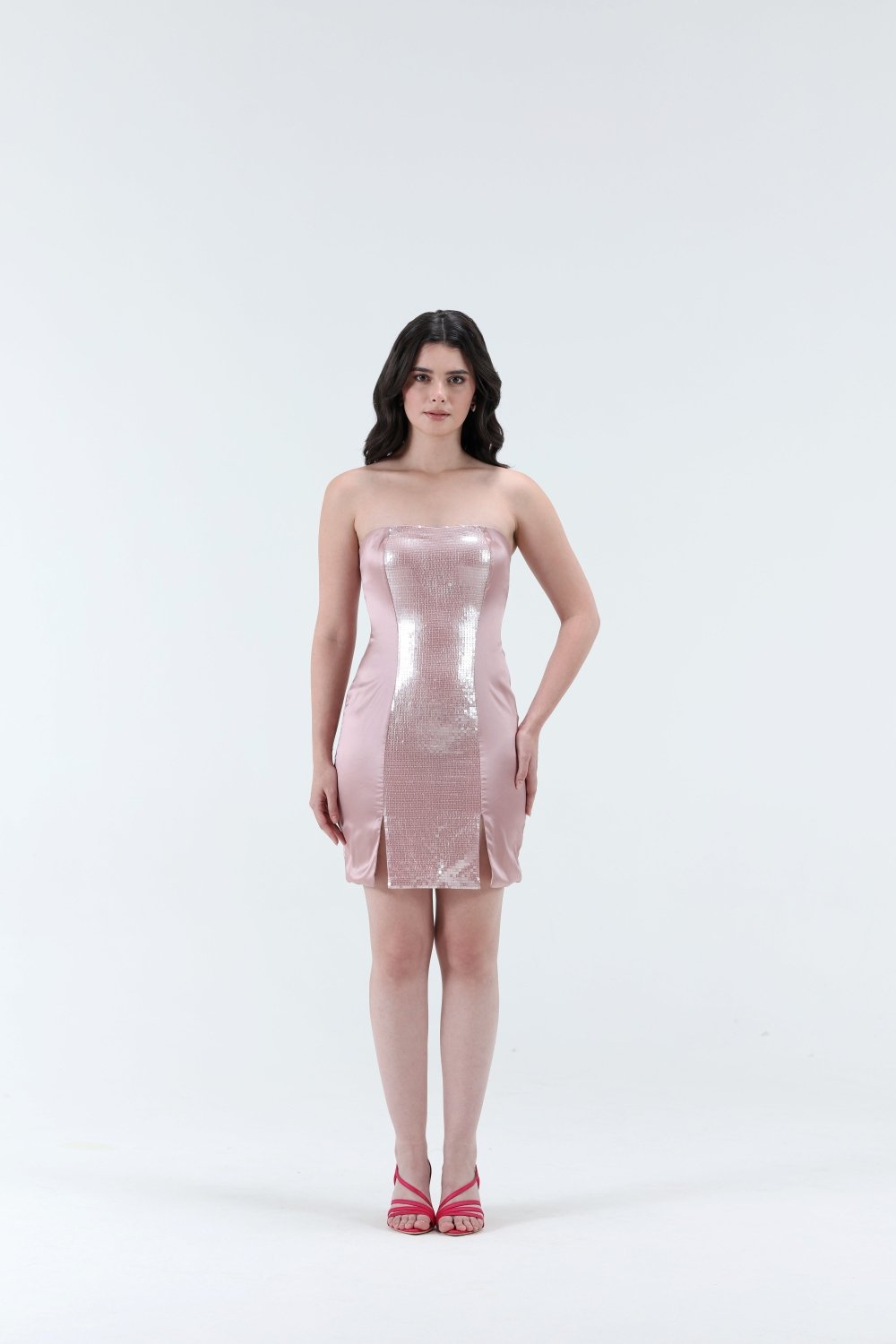Astrid Sequins Mini Dress - Xaya