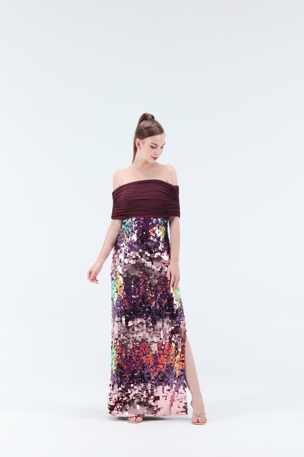 Aurora Mermaid Maxi Dress - Xaya
