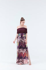 Aurora Mermaid Maxi Dress - Xaya