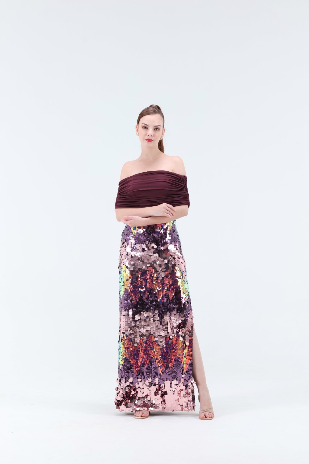 Aurora Mermaid Maxi Dress - Xaya