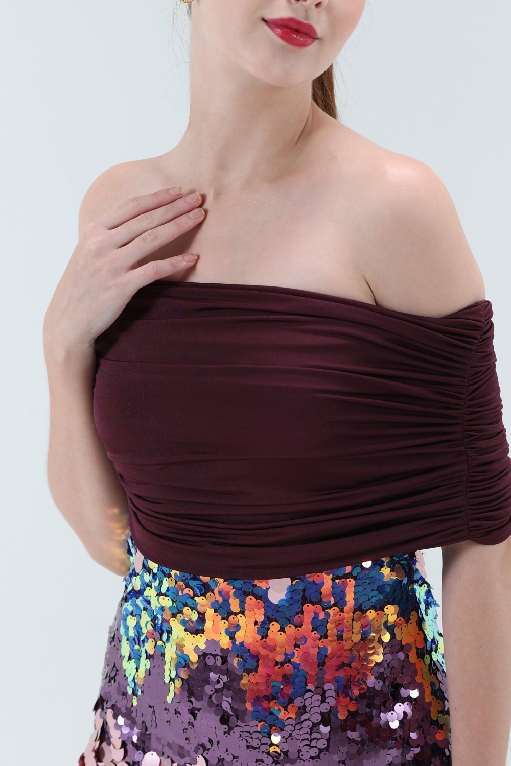 Aurora Mermaid Maxi Dress - Xaya
