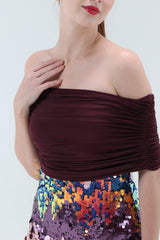 Aurora Mermaid Maxi Dress - Xaya