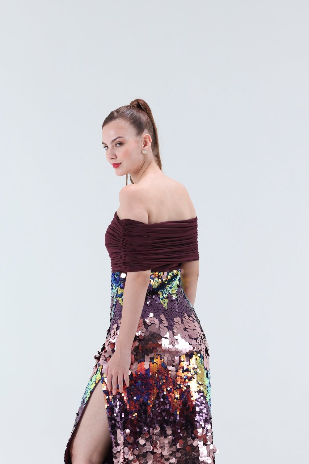 Aurora Mermaid Maxi Dress - Xaya