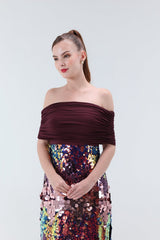 Aurora Mermaid Maxi Dress - Xaya