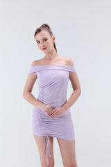 Bella Off Shoulder Mini Dress - Xaya