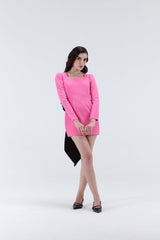 Diana Bow Mini Dress - Xaya