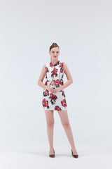 Florence Textured Vest & Mini Co-ord Set - Xaya